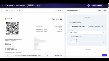 Automated Data Extraction Using AI Inferencing Model | Document Intelligence in Action