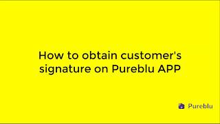 How to take signature on the Technician APP screenshot 2