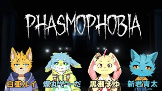 【Phasmophobia】４人でファズモ！【コラボ】