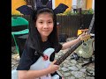 The Ventures "BULLDOG" (cover), by Mina Pang - 9 year old young surf guitarist w/ dad