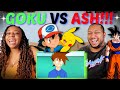 SSJ9K "Goku vs Ash RAP BATTLE!" REACTION!!!