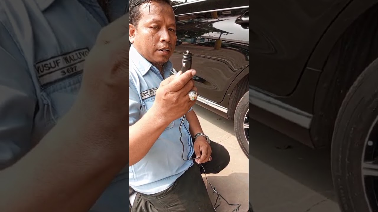 Panduan Cara pakai Pompa Electric pada mobil BYD M6 apabila mengalami ban bocor di jalan