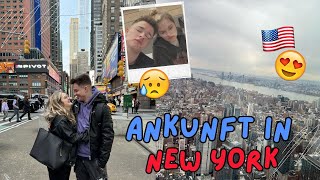 SO haben wir uns die Ankunft in NEW YORK nicht vorgestellt.. 😰✈️| Hans&Wika