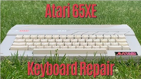 Atari 65XE Keyboard Repair