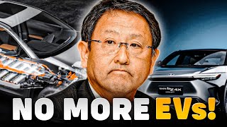 The REAL Reason Toyota Doesn’t Want To Make EVs | Toyota - “No More EVs” Position Worldwide