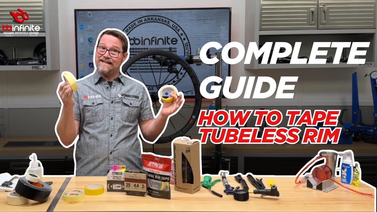Полное пошаговое руководство по обмотке бескамерного обода лентой (сделайте это один раз, даже ес...