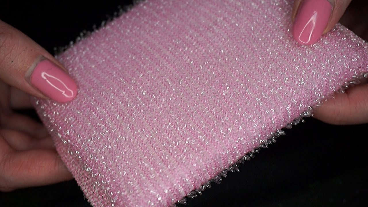 ASMR Sponge Scratching | FAST Scratching (No Talking)