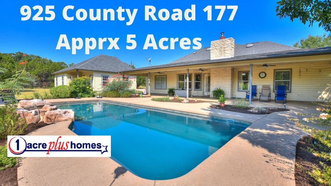 Austin realtor Stuart Sutton lists 1 Acre Plus Home For Sale in Leander, TX at 925 CR 177