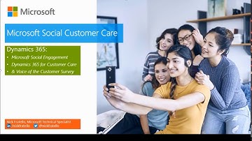 Microsoft Dynamics 365 Social Engagement