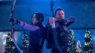 Kate Bishop and Clint Barton With Trick Arrows In Action | Hawkeye (2021) Movie Clip