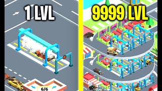 INCREDIBLE CAR WASH EMPIRE EVOLUTION! Max Level Strong & Speed in Idle Car Tycoon! (9999+ Level!) screenshot 4