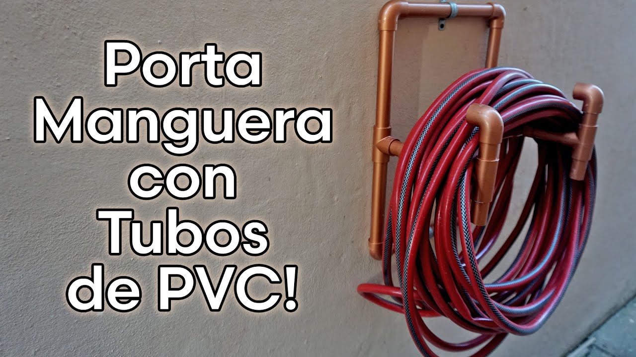 Como un MANGUERA CON TUBOS DE PVC -