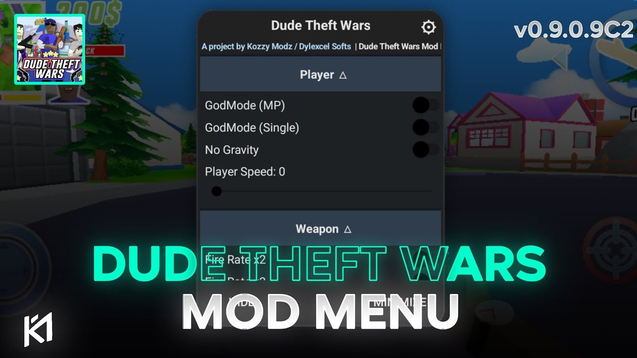 Dude Theft Wars - MOD MENU [V0.9.0.9C2] - FREE DIRECT DOWNLOAD LINK ...