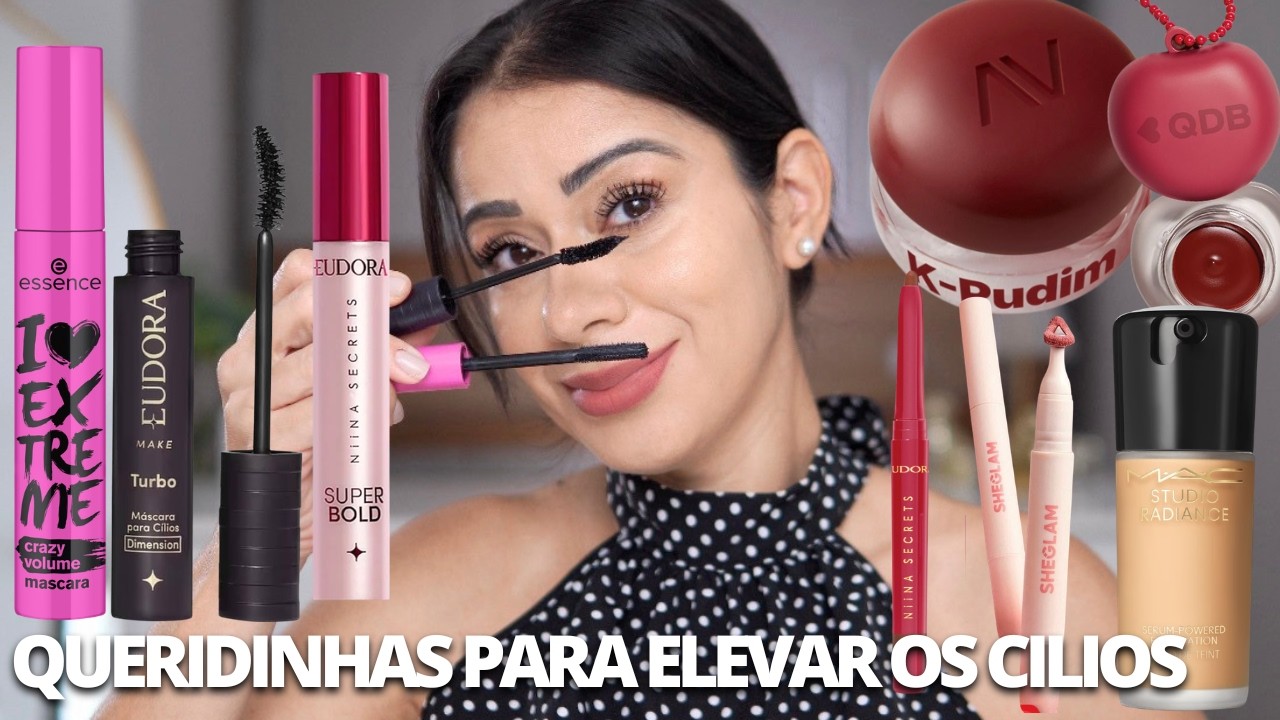 Top Melhores Máscaras para Cílios Do Semestre : favoritas Niina, Vult, Eudora e Essence 