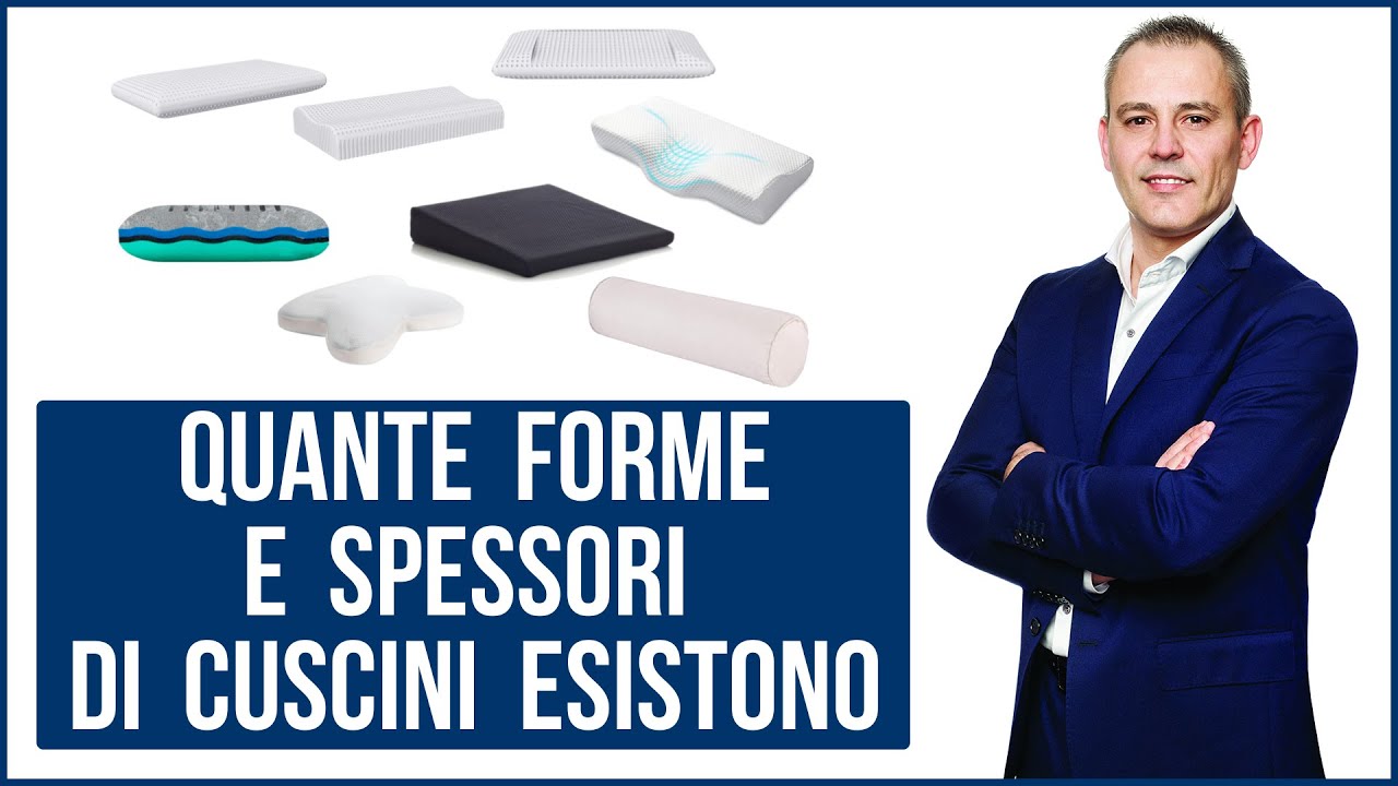 Quante forme e spessori di cuscini esistono