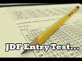 JDF Entry Test...........