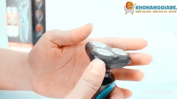 Máy cạo râu 3 trong 1 SHAVER 6D, thao tác cạo râu êm ái, nhẹ nhàng 3 đầu thay thế | khohanggiarevn