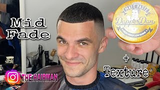 видео: Mid FADE + Texture BARBER Haircut (Стрижка Фейд с текстурой) Барбер Yossi the Barber картинка: Mid FADE + Texture BARBER Haircut (Стрижка Фейд с текстурой) Барбер Yossi the Barber