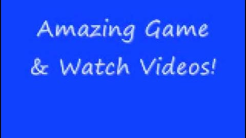 Smash Bros - Game and Watch Glitches, Tutorial, Techniques, Combo Video