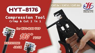 HYT-8176 Compression Crimping Tool for HYC-K48 Keystone Jack