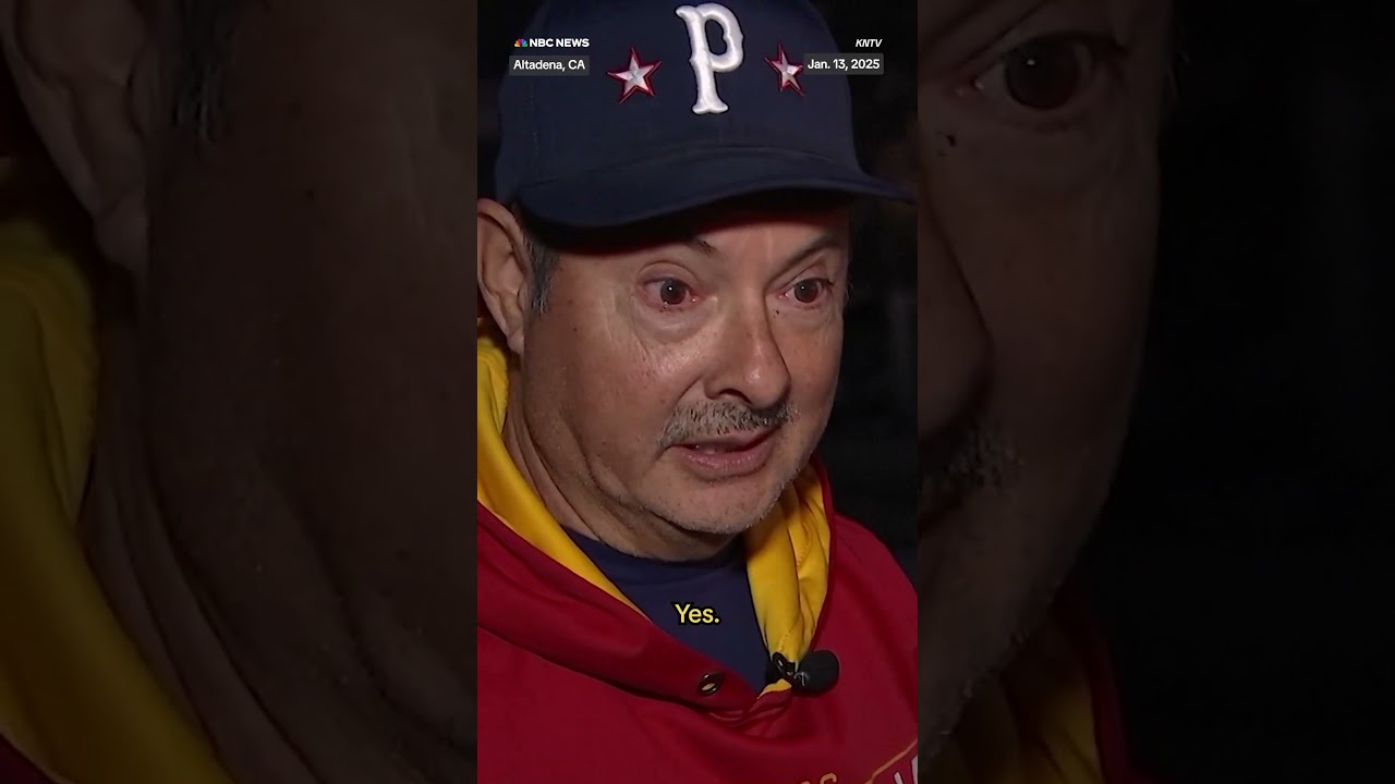 Altadena man recounts fighting off Eaton Fire and defending home Altadena man recounts fighting off Eaton Fire and defending home