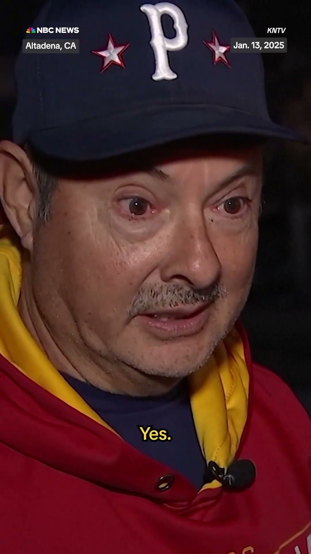 Altadena man recounts fighting off Eaton Fire and defending home