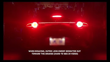 Mazda MX-5 Miata Dynamic Rear LED Light Strip - NeoPixels!