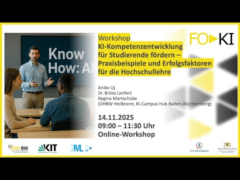KI-Kompetenzentwicklung für Studierende fördern