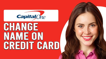 How To Change Name On Credit Card Capital One (How To Update Name On Capital One Credit Card)
