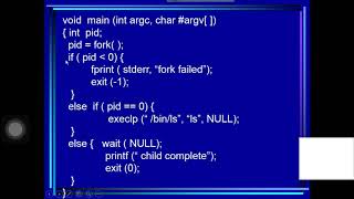 Sec 3.3.1 Processes tree on a Unix system