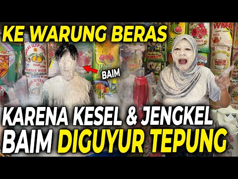 Stubborn buyer!! Showered all over with flour