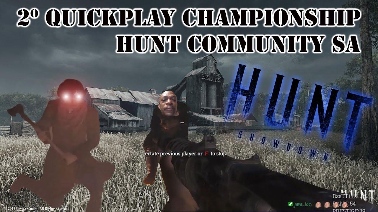 2º Quickplay Hunt Community SA - Highlights - Hunt Showdown - YouTube