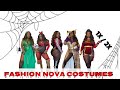 Extra! Fashion Nova Curve Halloween Costumes haul! They showed out! plus size 2022 2023