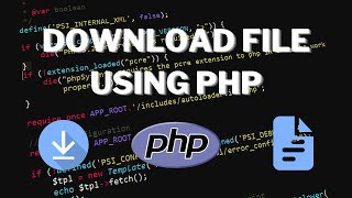 Download File Menggunakan PHP | Pengunduh File PHP | Unduh File Dengan PHP | Cara Mengunduh File Dalam PHP