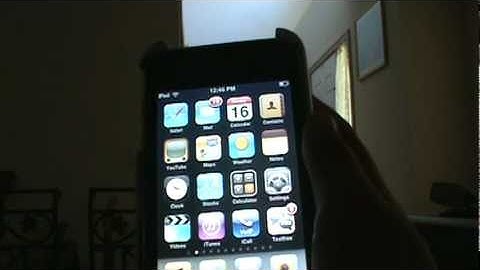 IPOD TOUCH GLITCHES TRICKS AND TIPS!