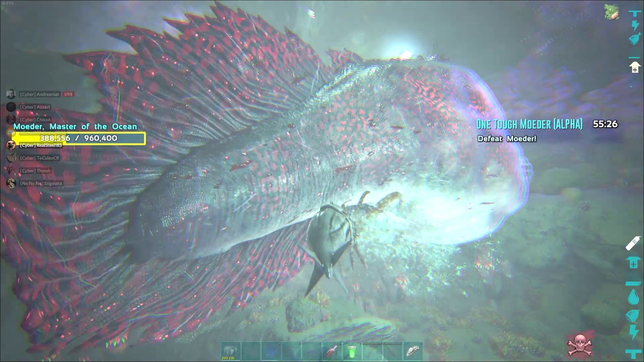 Ark Official Megatribe Genesis Moeder Boss Fight