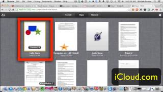How to share and synchronise documents using iCloud and Pages