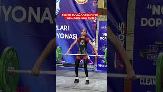 Sudenaz Bucağa Okullar Arası Türkiye Şampiyonu Koparma 45 Kg.ünye 2026