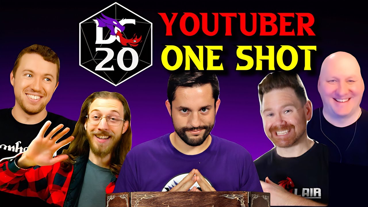 DC20 Content Creator One Shot | DC20 Actual Play - YouTube