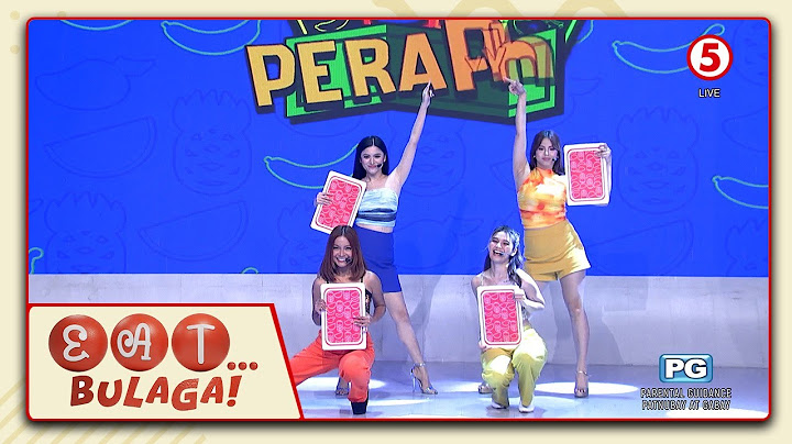 EAT BULAGA | Si Mary Grace mula sa Caloocan ang naki-Peraphy sa Eat Bulaga!