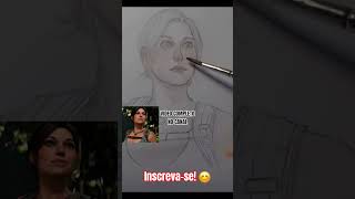 #desenho #pintura #aquarela #tombraiderlegacyofatlantis #laracroft