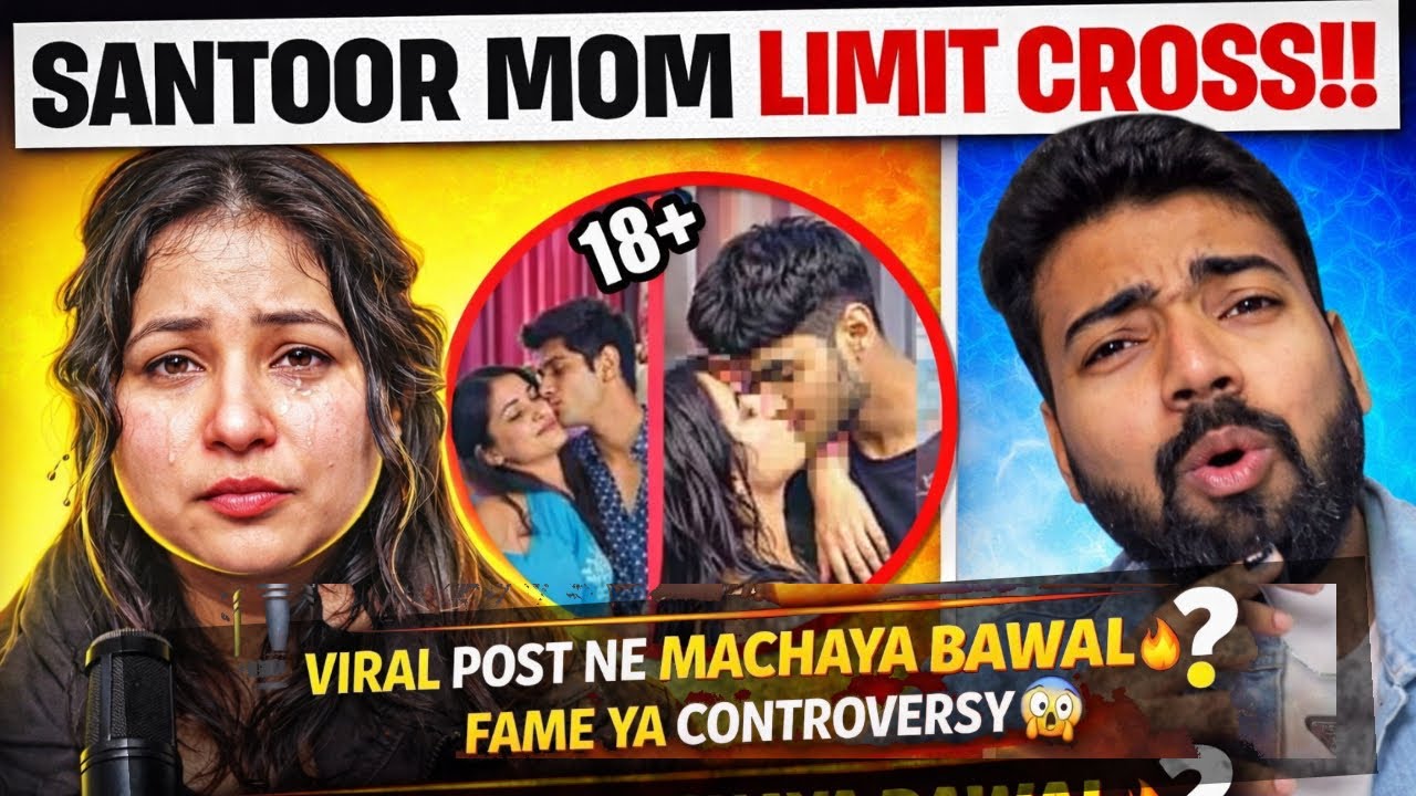 WHY SANTOOR MOM RACHNA IS TRENDING?🔥 VIRAL VIDEO & PUBLIC REACTION EXPLAINED  #santoormom #momandson