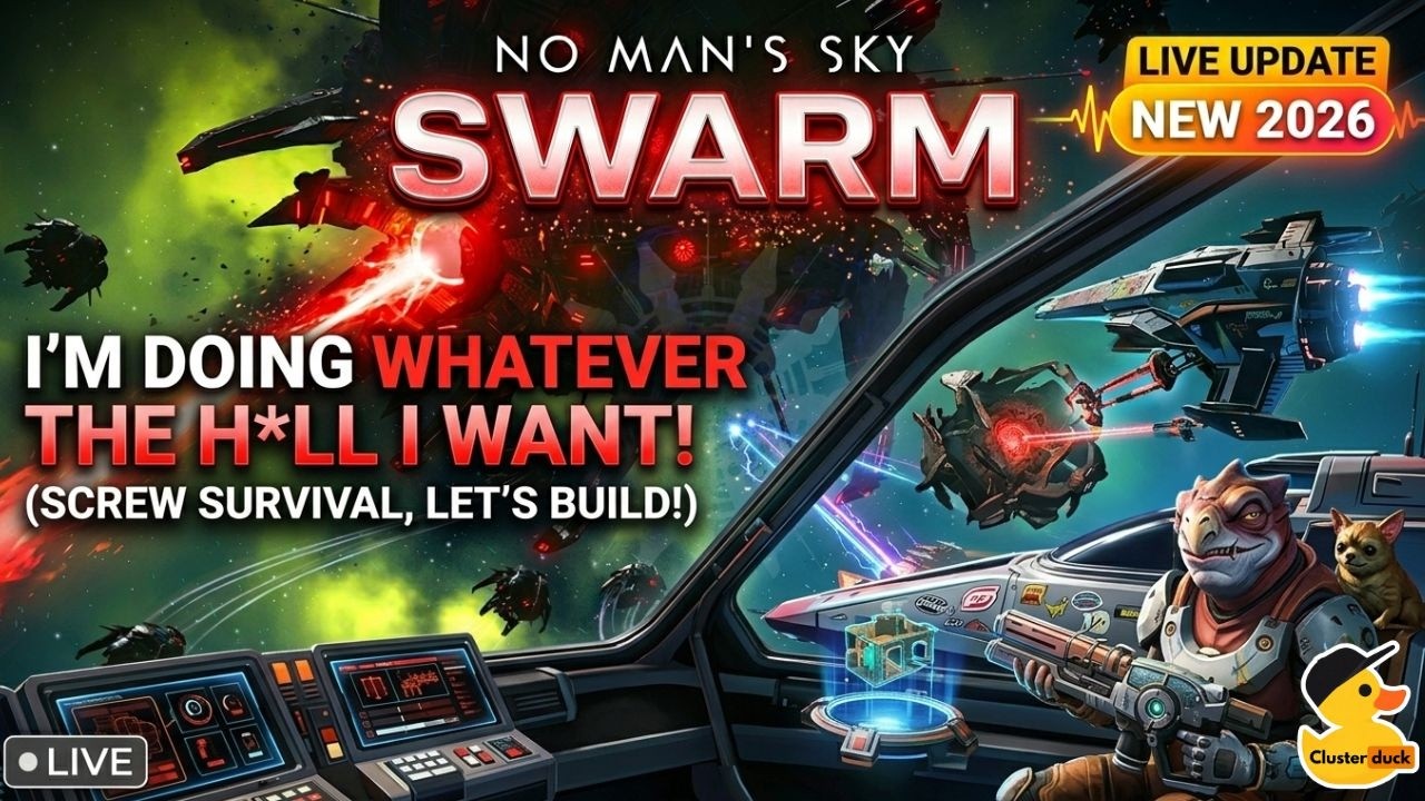 DOING WHAT EVER THE H*LL I WANT NO MAN'S SKY