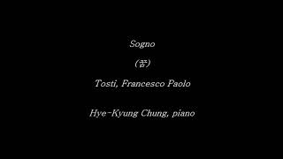 Sogno - F. P. Tosti - (piano accompaniment) for Bariton (G)