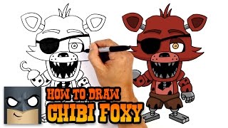 How to Draw Foxy | Five Nights at Freddy's