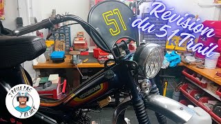 Révision 🧐 du Motobécane 51 Trail 😍