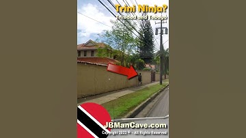 TRINI NINJA in Trinidad and Tobago Crime JBManCave.com #Shorts