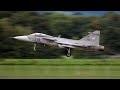 4Kᵁᴴᴰ Saab 39C Gripen - Hungarian Air Force - Takeoff Departure @ NATO Days 2022