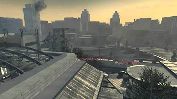 MW3 Arkaden: Across Map Throwing Knife Kill