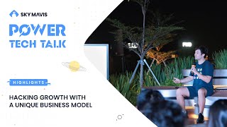 How does the unique business model help Sky Mavis bootstrap the community of more than 2M users?